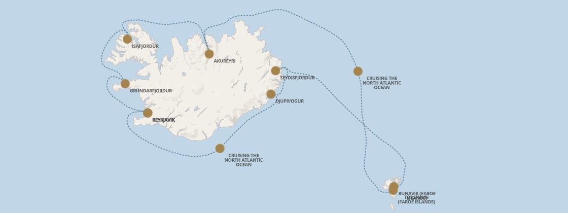 【大航海时代】丽晶七海邮轮宏伟号11天10晚冰岛全景环游-旅游线路