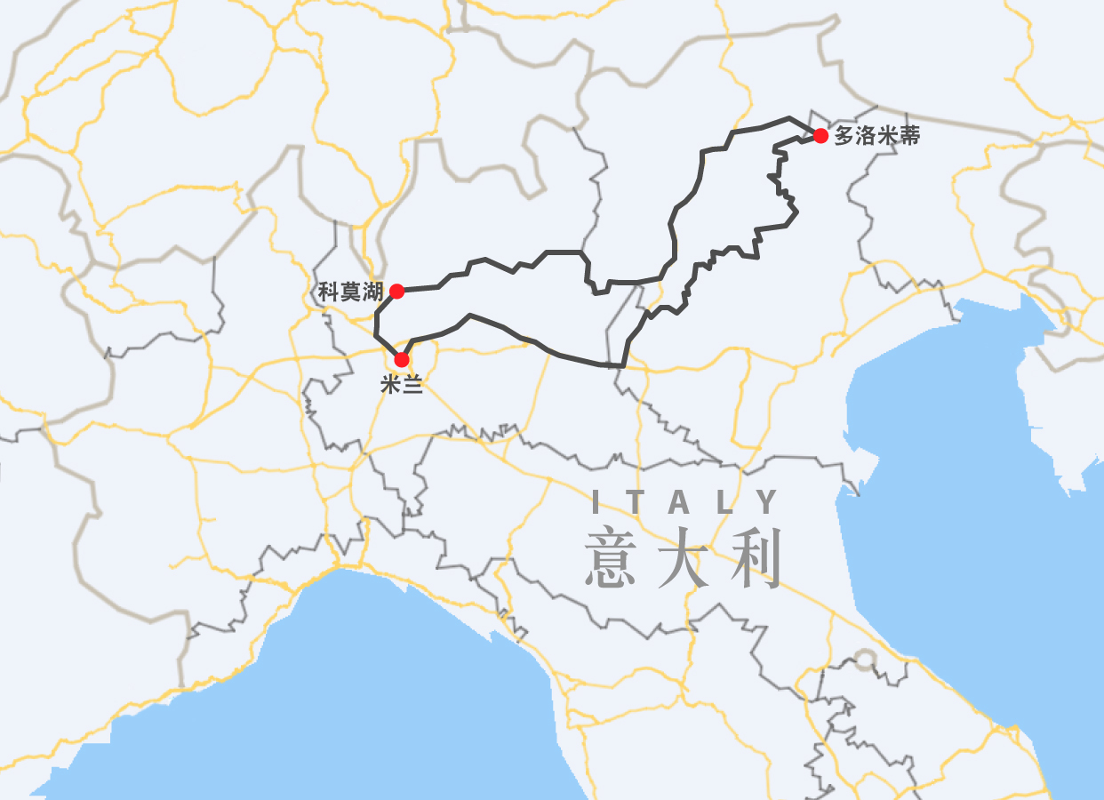 行程地图