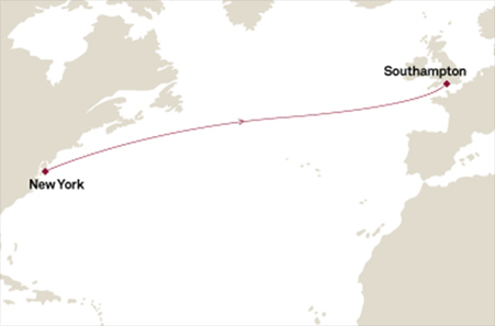 【大航海时代】冠达玛丽皇后2号跨大西洋10天8晚经典传奇之旅-旅游线路