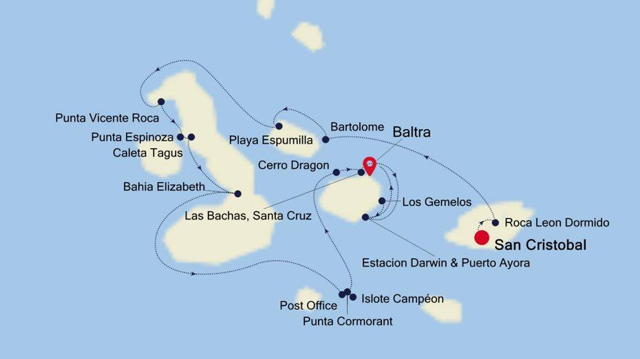 【大航海时代】2020年银海ORIGIN号厄瓜多尔加拉帕戈斯群岛11天8晚探秘《物种起源》中的世界初始模样-旅游线路