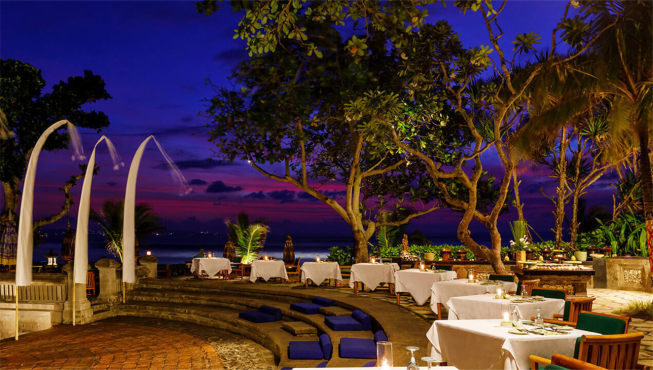 The Amphitheatre 是酒店内唯一可以欣赏到巴厘岛传统舞蹈的地方。