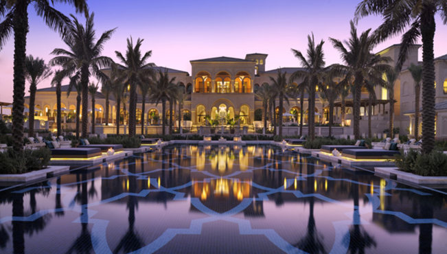 One&Only棕榈岛豪华度假村酒店，坐落在美丽的朱美拉岛。