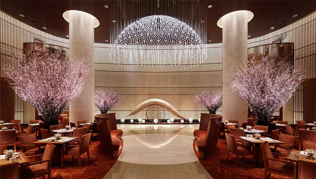 楼高24层的酒店坐拥美丽的城市景观。