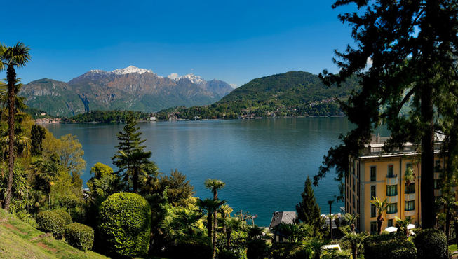 科莫湖是欧洲第三大湖泊，风景宜人。