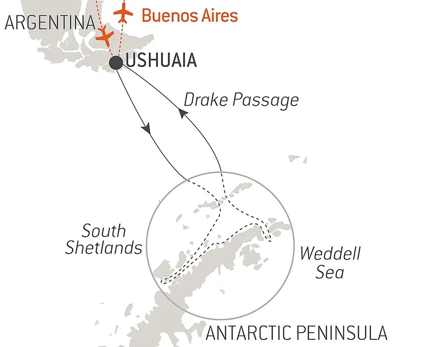 【大航海时代】庞洛南冠号11天10晚南极冰封奇迹之旅—触摸世界纯朴本真之美-旅游线路