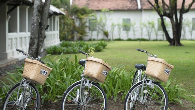 免费提供自行车游览琅勃拉邦城镇