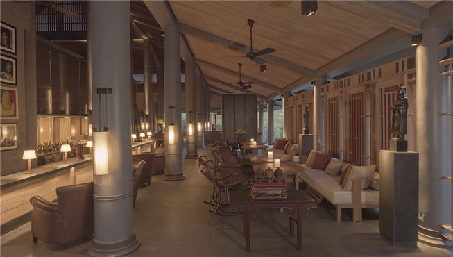 酒店的餐厅以永熙湾的新鲜鱼类为菜单中的亮点，经简单烹饪并佐以本地佐料。