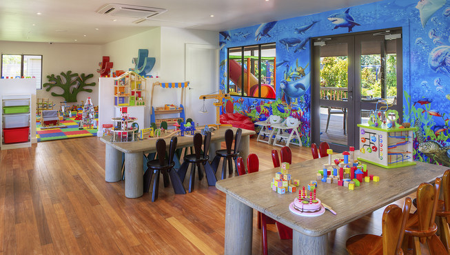 度假村还有丰富的儿童俱乐部。