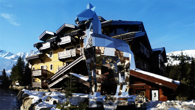 高雪维尔白马庄园位于阿尔卑斯山法国境内的最中心位置，是一处迷人而私密的奢华酒店。