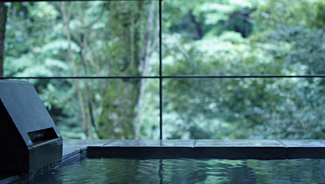 这里的房间有着日式乡村小屋的古色古香范儿，也具有森林四合中的清幽氛围