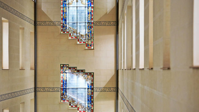 极富有艺术气息的窗户，从细节处彰显华丽。
