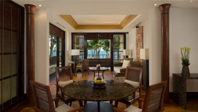 每间房型都保证可以看到印度洋的美景。