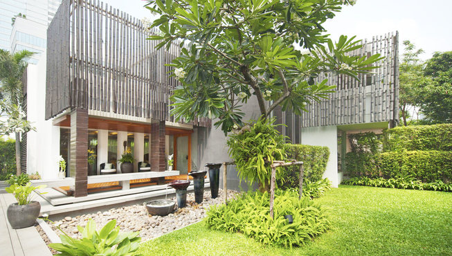 植物园SPA——酒店的SPA位于绿荫环绕的植物园中，这是一个让您从分放纵自己的地方，同时也能让您的身体、心灵和灵魂得到一种不一样的感受。