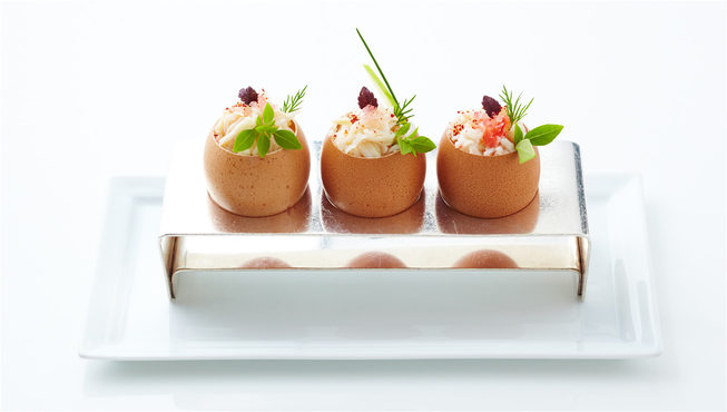 精致的法式菜肴满足客人对味觉的追求。