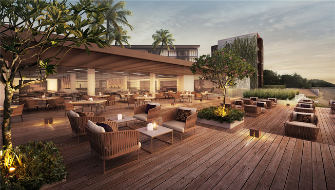 海风徐来之中品一顿地道的印尼菜，着实是享受。