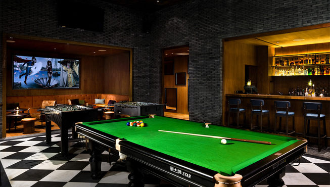 仙吧除了美酒以外还拥有丰富的游戏设备