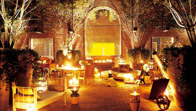 私人花园——优雅静谧的私人花园可供与朋友或家人相聚小酌。