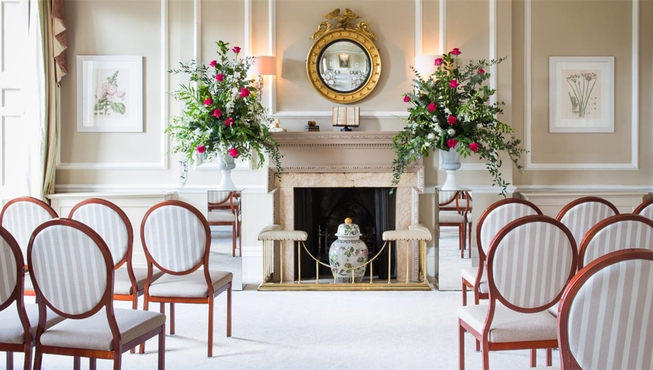 婚礼场地温馨优雅，英伦范十足