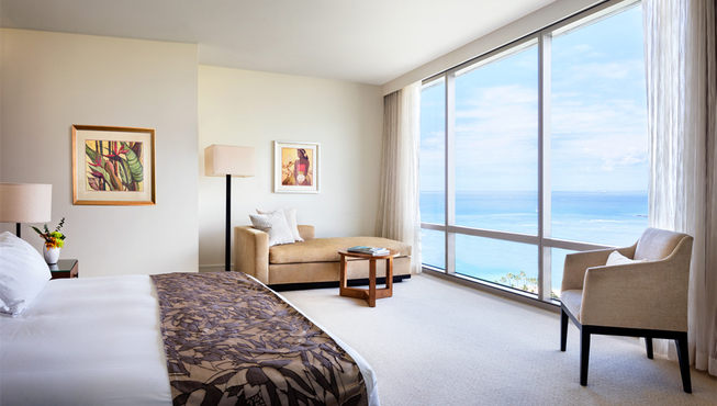 风格客房将完备的功能性融入到了周围令人赞叹的景致中