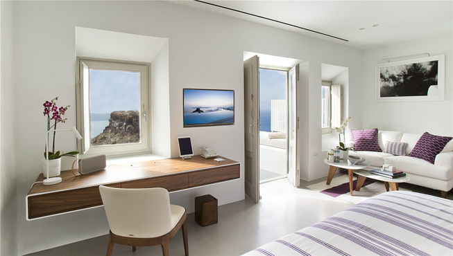 格瑞斯套房提供全酒店最精致舒适的入住体验，渐渐已经成为格瑞斯酒店最具代表性的客房