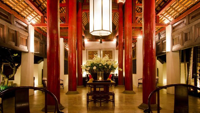 酒店内景—中泰风格的交融在这里变得异常的和谐与舒心。