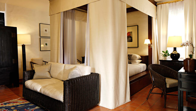 床幔柔柔，惬意无限。