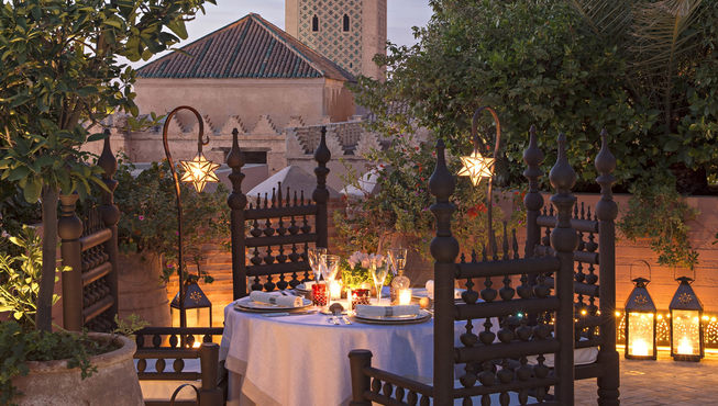 露台烛光晚餐，静享浪漫时刻