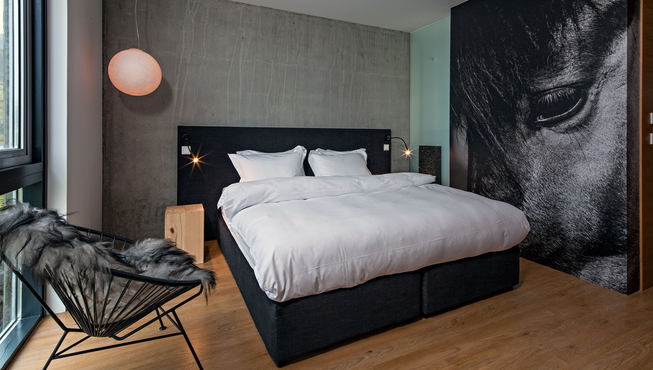 住客在酒店享受舒适的同时，还可以感受自然奇观——熔岩流、漂移的大陆架、北极光、冰川、悬瀑和温泉。