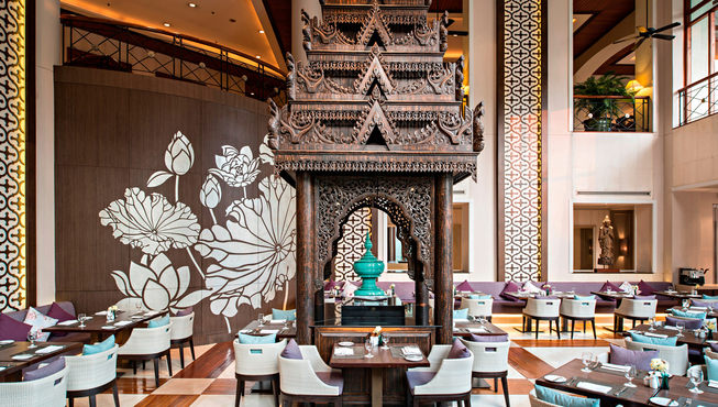 The Emporia餐厅：这里有仰光最好的亚洲菜、泰国菜和欧洲菜。餐厅环境舒适，绝对不会让您失望。