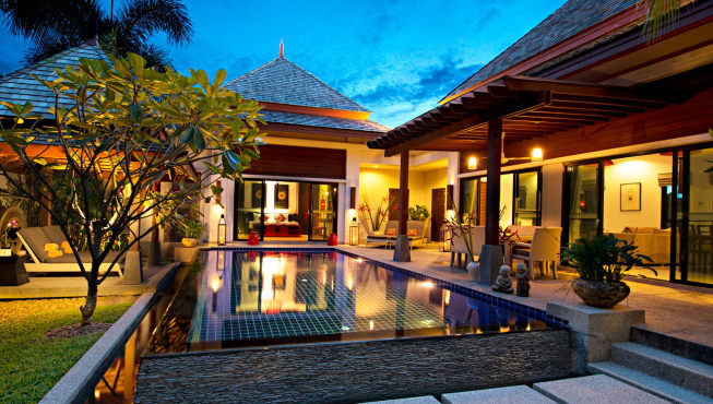 每栋别墅都带有私人泳池，让您享有超私密的奢华假期。