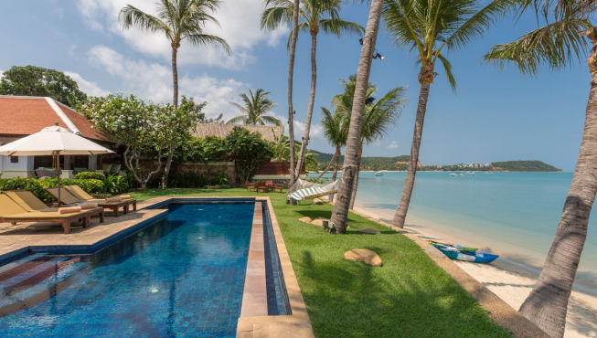 班海德塞在泰语里意为“海滨之家”，别墅内12米长照明泳池与日光浴区合为一体，供客人放松。